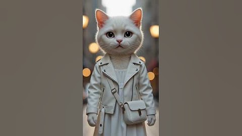 Humanoid White Cat’s Sad Journey | Emotional 3D Story” #cat #3danimation #meow #anima