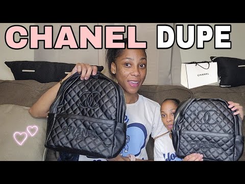 chanel mini backpack dupe Urban Spirit White Caviar Gold Hardware 23S Coco Approved Studio I GOT A DUPE CHANEL