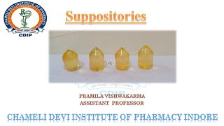 Suppositories Part I