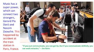 The Best Piano Improvisation Of All Time - Train Station in Paris, France Resimi