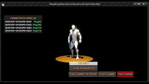 UE4 Battle Royal Template Overview 2