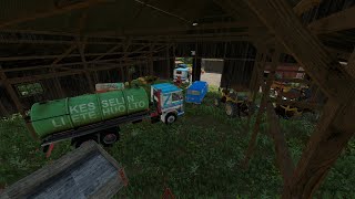 Fs22 [Barn find] Alot Of Old Cars and equipment!