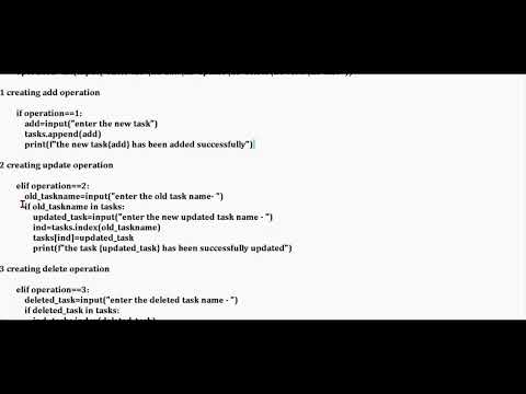 ToDoList Task Management System python project - YouTube