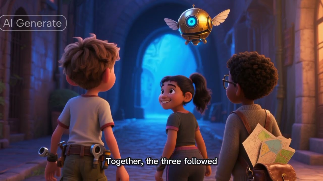 The Clock That Stopped Time | Magical Adventure Cartoon Story