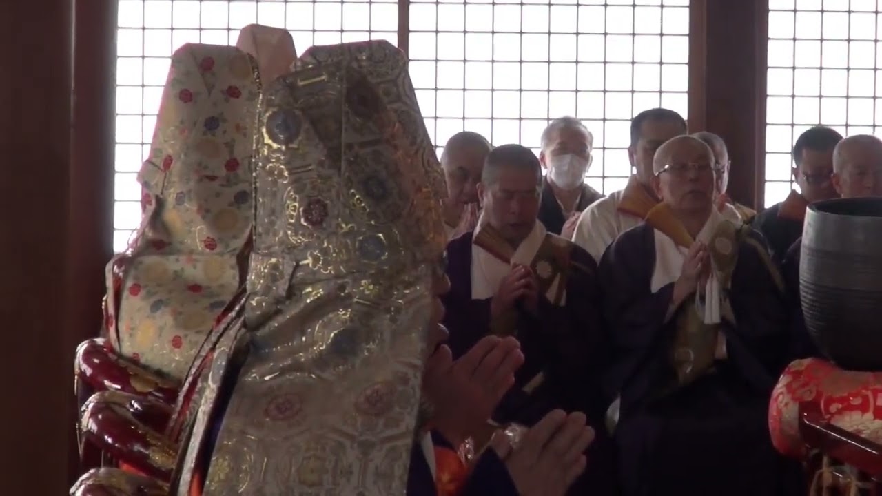 本満寺第六十三世　遠壽院日洸猊下（森　日洸）本葬儀