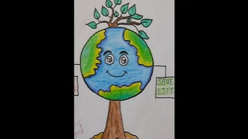 Save tree Save Life drawing #shortvideo #drawing #shading #trending #animation #trendingshorts