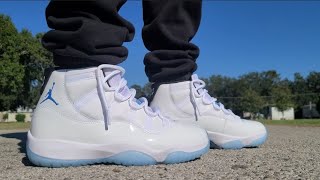 Early Look Air Jordan 11 Legend Blue 2024 REVIEW