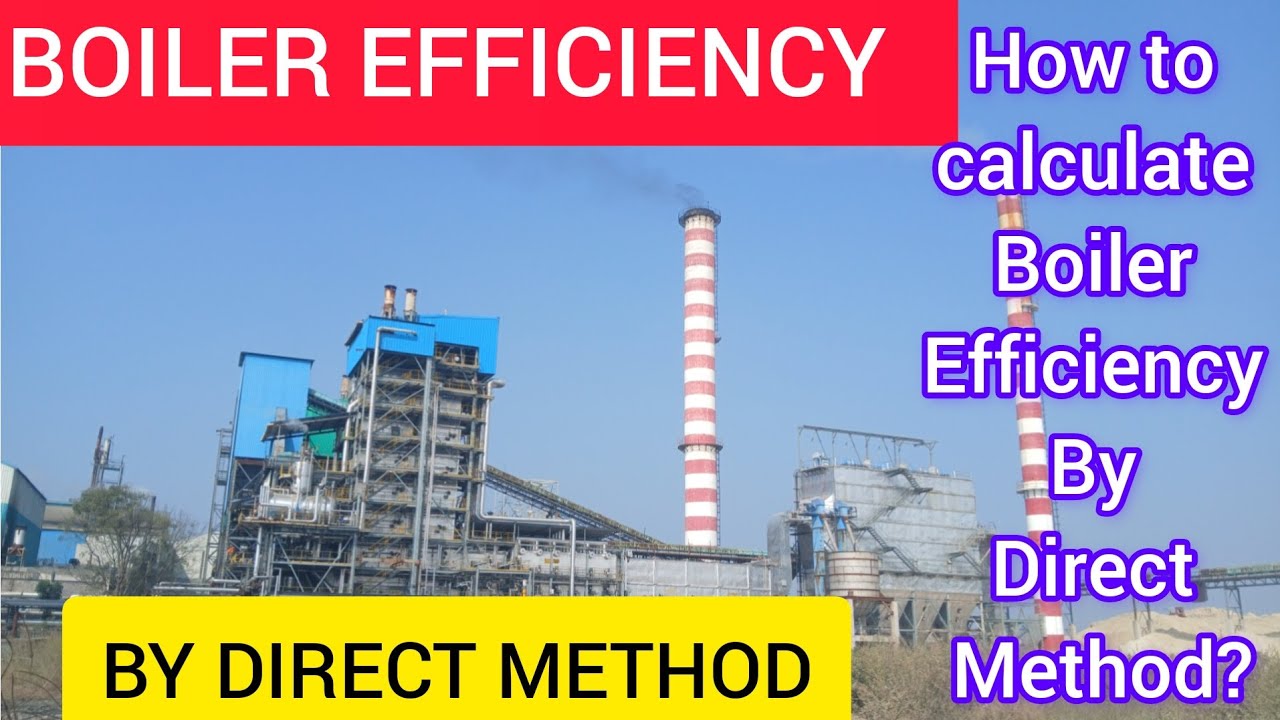 How to calculate Boiler Efficiency By Direct Method - YouTube
