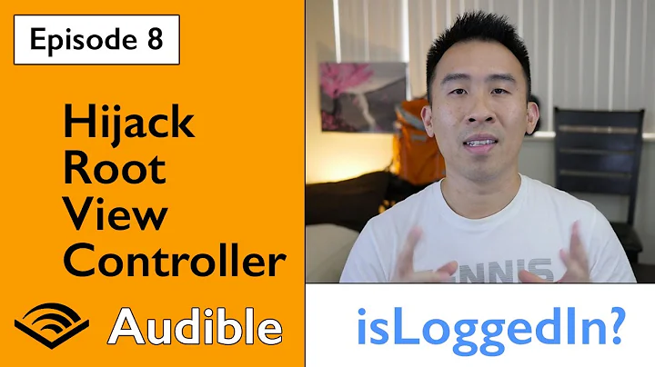 Swift 3: Audible - Hijacking Root View Controller from AppDelegate (Ep 8)