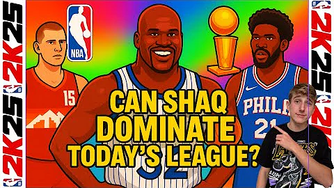 🏀 What If PRIME Shaq Played in Today’s NBA? Could He Still Dominate? #2k25 #shaq #shaquilleoneal