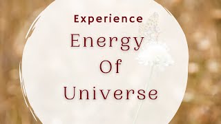 Energy of Universe- A Technique for every Astrologer.