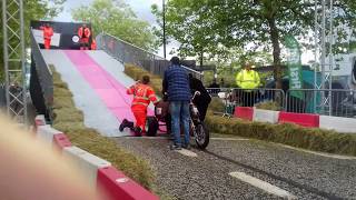 The Barrel Bikers first run in the MK Soapbox Derby First Run.