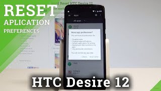 How to Reset App Preferences in HTC Desire 12 - Restore Default App Settings |HardReset.Info screenshot 5