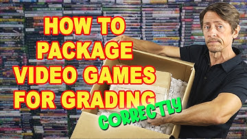 How To Package Video Games for Grading to Minimize Damage in Transit