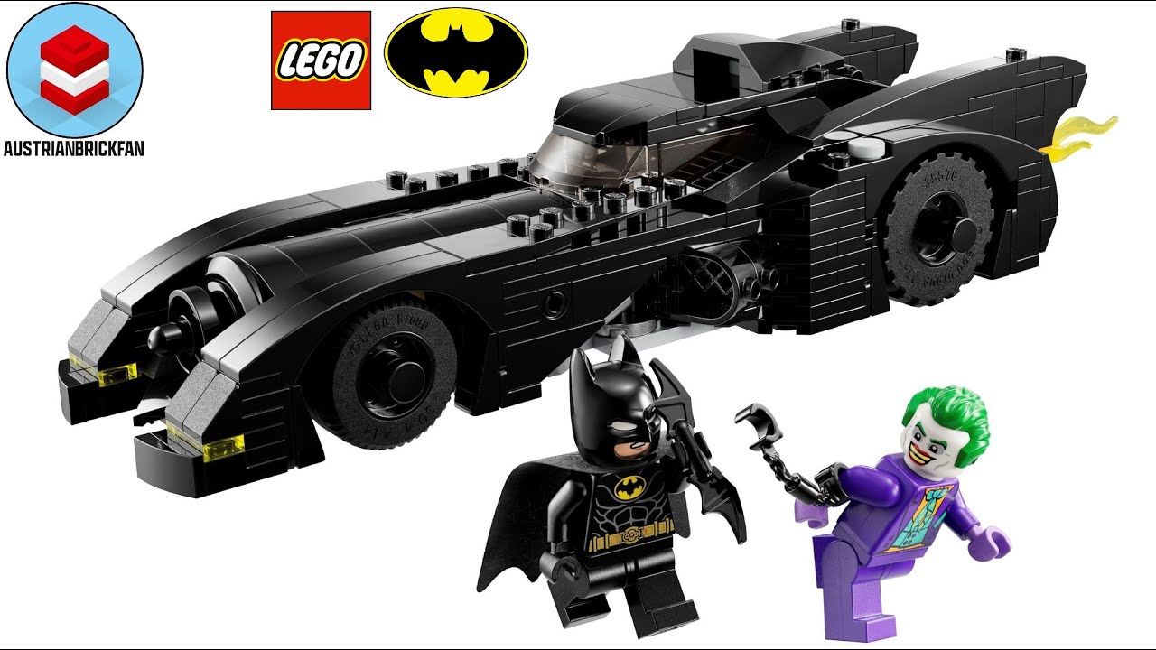 LEGO DC Comics 76224 Batmobile: Batman vs. The Joker Chase - LEGO Speed  Build Review 