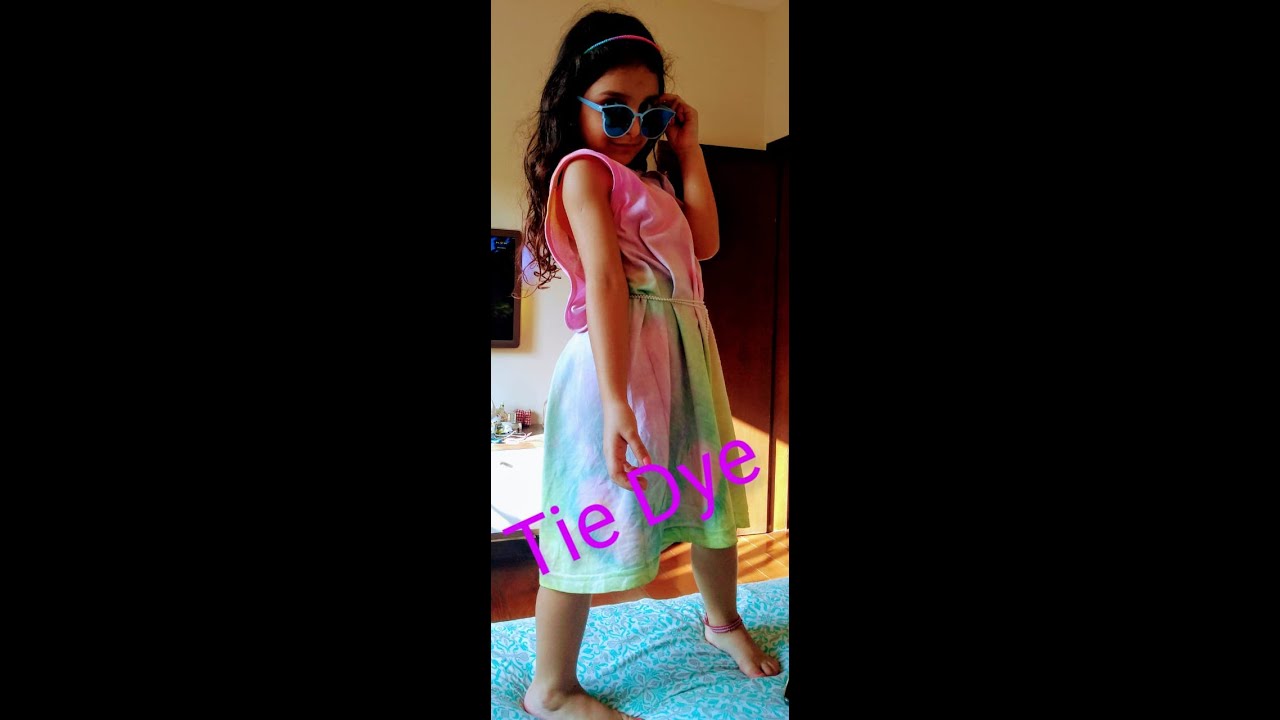 Faça você mesmo sua blusa tie dye - YouTube