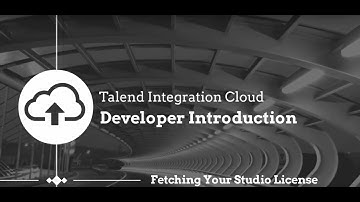 Talend Integration Cloud - Getting your Studio License Installed