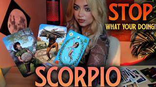 SCORPIO "URGENT MESSAGE - STOP RIGHT NOW!!! THERES SOMEONE/THING BETTER!!!" September Tarot Reading