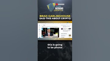 Brad Garlinghouse Said This About Crypto #shorts #crypto #ripple #xrp
