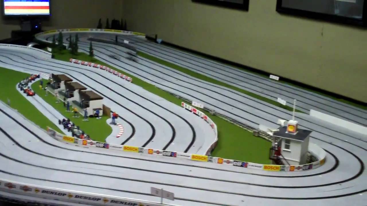 Slot Car Racing VRAA 1.5 Litre Grand Prix at Grand Loop Raceway - YouTube