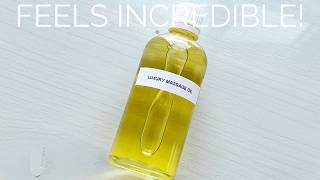 I Made a Luxury Massage Oil Better Than Expensive Spa Brands