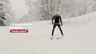 Mettre ses peaux (mode sport) | Tutoriel n°3 Rando-Parc