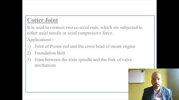 Design of Cotter Joint..part 1
