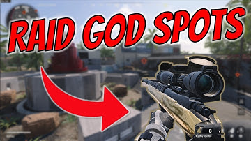 RAID Sniping GOD SPOTS and LINES OF SIGHT! (Cold War Competitive Tips and Tricks)