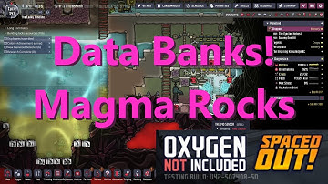 Data Bank Production Magma Power and Rocks Leaky Timeline Oxygen Not Included Ep 11
