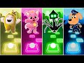 Oddbods  pinkfong  spider house head  sheriff labrador  who will win 