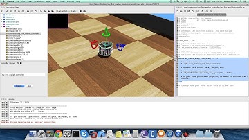 Screencast: use Matlab and Webots