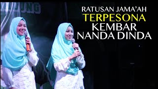 MEMPESONA Ratusan Penonton - KEMBAR Nanda Dinda AKSI Indosiar 2019