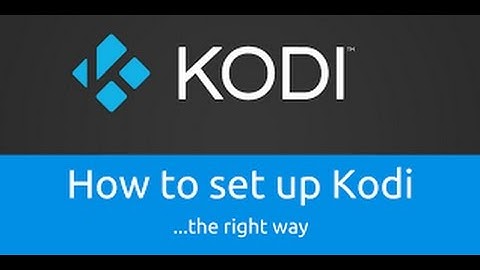 Set time on KODI