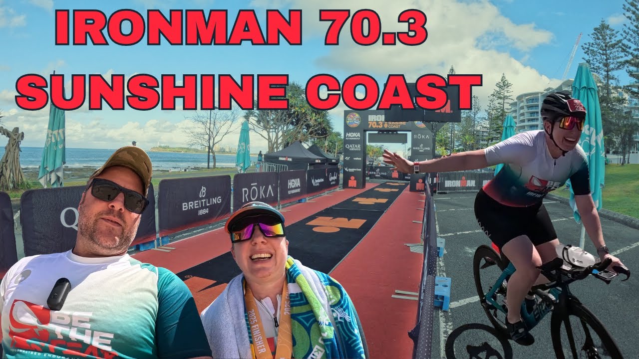 IRONMAN 70.3 Sunshine Coast 2025 – Full Race Weekend Vlog + Race Recap