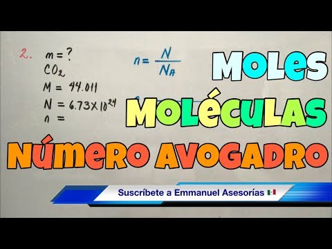 Video: Cómo Encontrar El Número De Avogadro