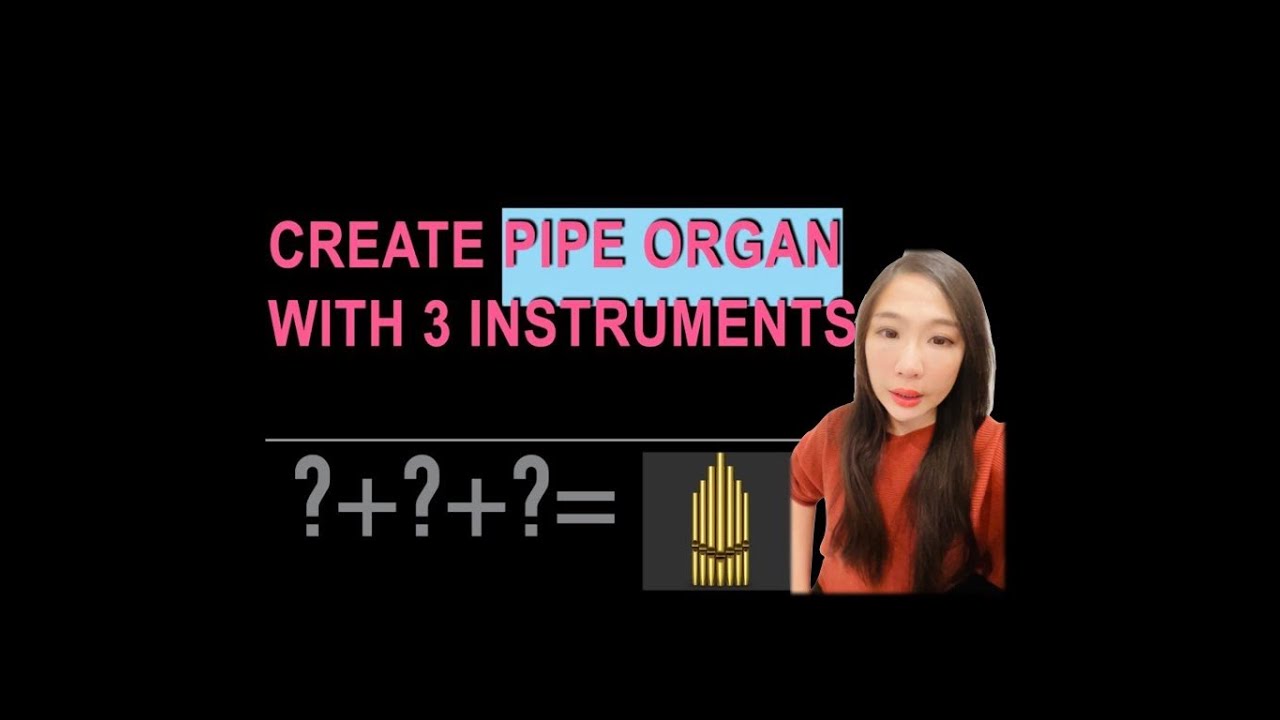 Create pipe organ sound in garageband iOS with three instruments on iPad Logic Pro vs Garageband