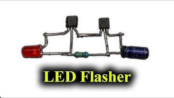 Two Transistor LED  Flasher