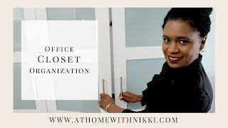 My website: http://www.AtHomeWithNikki.com I hope you enjoy this video where I share with you my new IKEA closet in my office. 