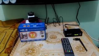 SETTING DVB-T2 DIGITAL TV MALAYSIA ( MODEL : TVB36308 ) WIFI YOUTUBE & MEGOGO | BUY FROM SHOPEE