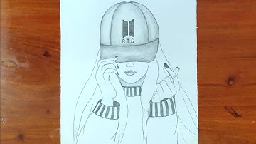 photo Army Bts Drawing Easy Logo download how to draw bts army girl mp3