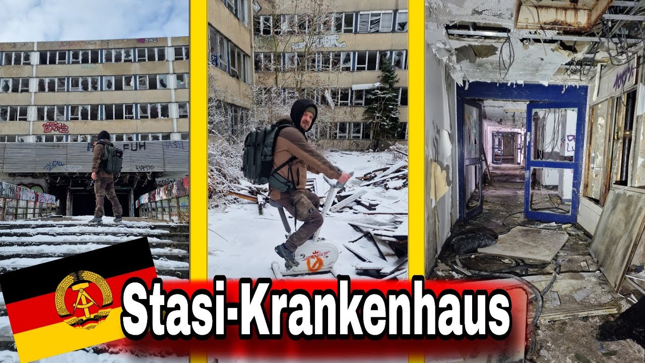 XXL Krankenhaus | nur für die Mitarbeiter der  STAATSSICHERHEIT | Lost Places 