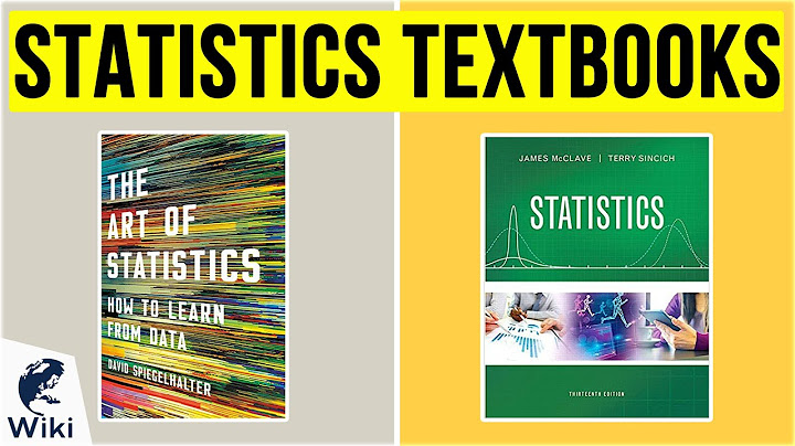 Top books to prepare for master in statistics