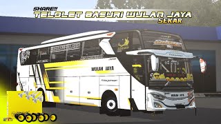 SHAREEE ❗❗ KODENAME TELOLET BASURI WULAN JAYA SEKAR 😱😱😱 || BUSSID V3.7.1