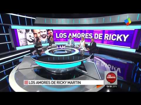 Ricky Martín y Rebecca de Alba