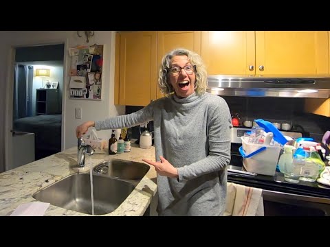 I Teach my Friend how to change her Kitchen Faucet | It's easy to replace your own tap