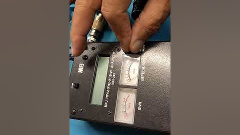 MFJ269 TEST MODE (how to get your MFJ269 into Test Mode)