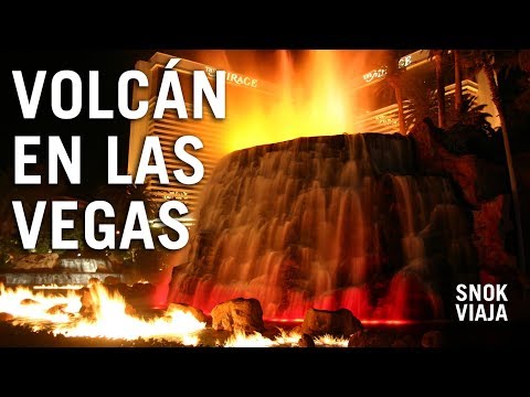 Video: El volcán en el Mirage entra en erupción todas las noches en Las Vegas