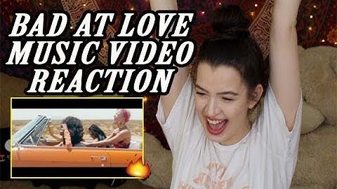 BAD AT LOVE by HALSEY MUSIC VIDEO REACTION