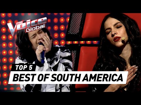 The Voice Global | BEST Blind Auditions Of SOUTH AMERICA
