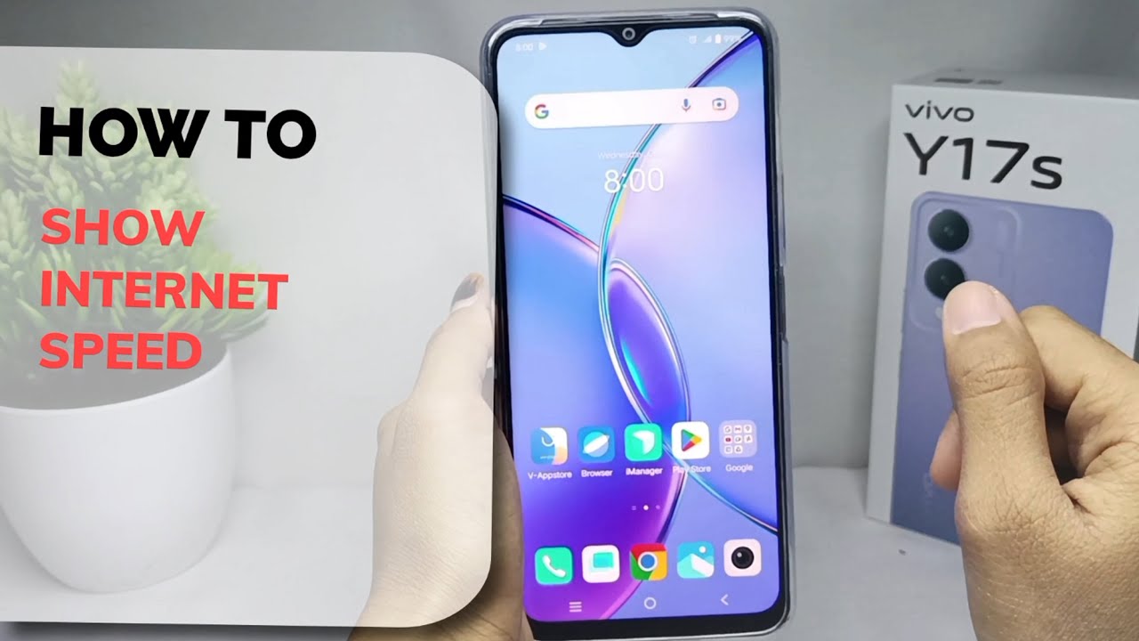 How To Show Speed On Status Bar Vivo Y17s YouTube